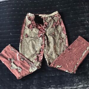 Milly size 2 flip sequence pants